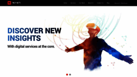 What Niyati.com website looked like in 2019 (4 years ago)