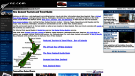 What Nz.com website looked like in 2019 (4 years ago)