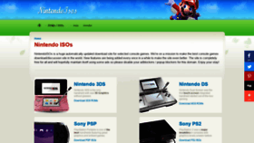 What Nintendoisos.com website looked like in 2019 (4 years ago)