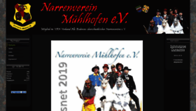 What Narrenverein-muehlhofen.de website looked like in 2019 (4 years ago)
