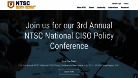 What Ntsc.org website looked like in 2019 (4 years ago)