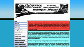 What Newtoncountyar.com website looked like in 2019 (4 years ago)