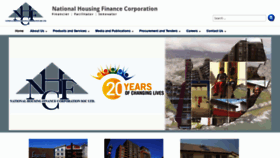 What Nhfc.co.za website looked like in 2019 (4 years ago)