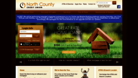 What Northcountycu.org website looked like in 2019 (4 years ago)