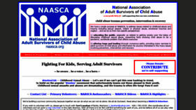 What Naasca.org website looked like in 2019 (4 years ago)