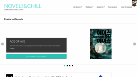 What Novelsnchill.com website looked like in 2019 (4 years ago)