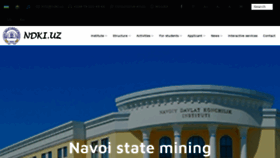What Ndki.uz website looked like in 2019 (4 years ago)
