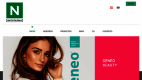 What Natufarma.com website looked like in 2019 (4 years ago)