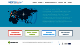 What Nordtek.hu website looked like in 2019 (4 years ago)