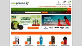What Newpharma.fr website looked like in 2019 (4 years ago)