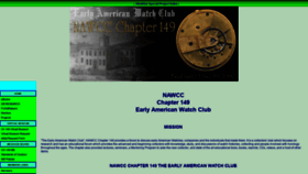 What Nawcc-ch149.com website looked like in 2019 (4 years ago)