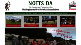 What Nottsda.co.uk website looked like in 2019 (4 years ago)