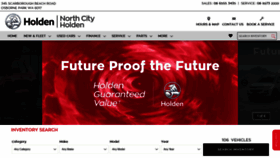 What Northcityholden.com.au website looked like in 2019 (4 years ago)