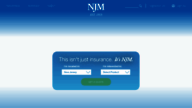 What Njm.com website looked like in 2019 (4 years ago)