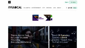 What Nyulocal.com website looked like in 2019 (4 years ago)