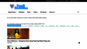 What Nepalichalchitra.com website looked like in 2019 (4 years ago)