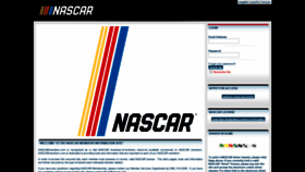 What Nascarmembers.com website looked like in 2019 (4 years ago)