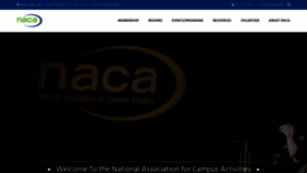 What Naca.org website looked like in 2019 (4 years ago)