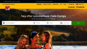 What Novasol.dk website looked like in 2019 (4 years ago)