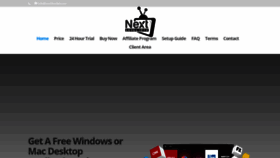 What Nextleveliptv.net website looked like in 2019 (4 years ago)