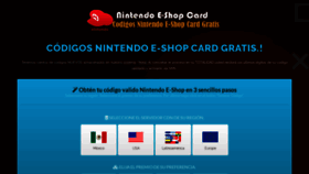What Nintendoeshopcard.todofreegratis.com website looked like in 2019 (4 years ago)