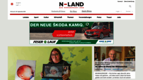 What N-land.de website looked like in 2019 (4 years ago)