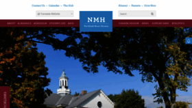 What Nmhschool.org website looked like in 2019 (4 years ago)