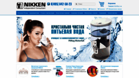 What Nikken.su website looked like in 2019 (4 years ago)