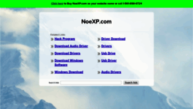 What Noexp.com website looked like in 2019 (4 years ago)