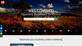 What Namibiayp.com website looked like in 2019 (4 years ago)