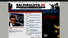 What Nacjonalista.pl website looked like in 2019 (4 years ago)