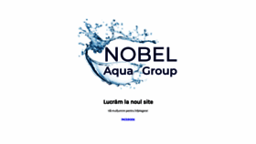 What Nobelaquagroup.ro website looked like in 2019 (4 years ago)