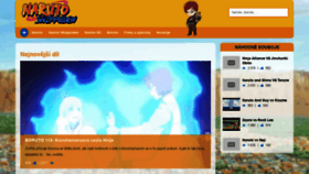 What Naruto-shippuden.eu website looked like in 2019 (4 years ago)