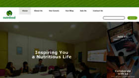 What Nutrifood.co.id website looked like in 2019 (4 years ago)