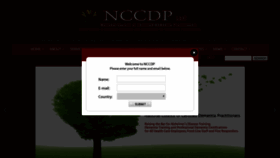 What Nccdp.org website looked like in 2019 (4 years ago)