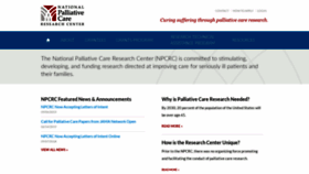 What Npcrc.org website looked like in 2019 (4 years ago)
