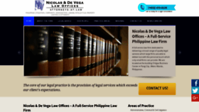 What Ndvlaw.com website looked like in 2019 (4 years ago)