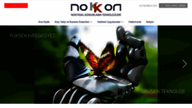 What Nokkon.com.tr website looked like in 2019 (4 years ago)