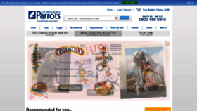 What Northernparrots.com website looked like in 2019 (4 years ago)