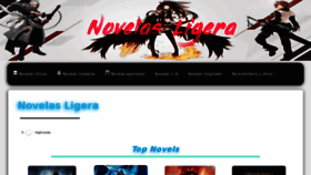 What Novelasligera.com website looked like in 2019 (4 years ago)