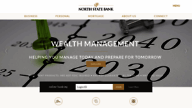 What Northstatebank.com website looked like in 2019 (4 years ago)