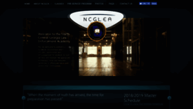 What Ncglea.org website looked like in 2019 (7 years ago)