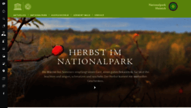 What Nationalpark-hainich.de website looked like in 2019 (4 years ago)