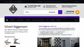 What Niggemann.com website looked like in 2019 (4 years ago)