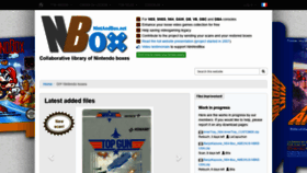 What Nintandbox.net website looked like in 2019 (6 years ago)
