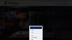 What Nibmglobal.com website looked like in 2019 (5 years ago)