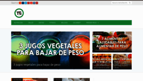 What Nutricionysaludyg.com website looked like in 2019 (4 years ago)