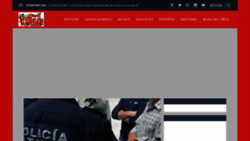 What Noticieroelcirco.mx website looked like in 2019 (4 years ago)