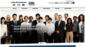 What Nissanmotor.jobs website looked like in 2019 (4 years ago)