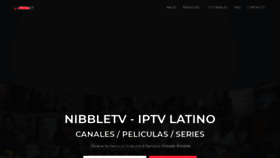 What Nibbletv.info website looked like in 2019 (4 years ago)